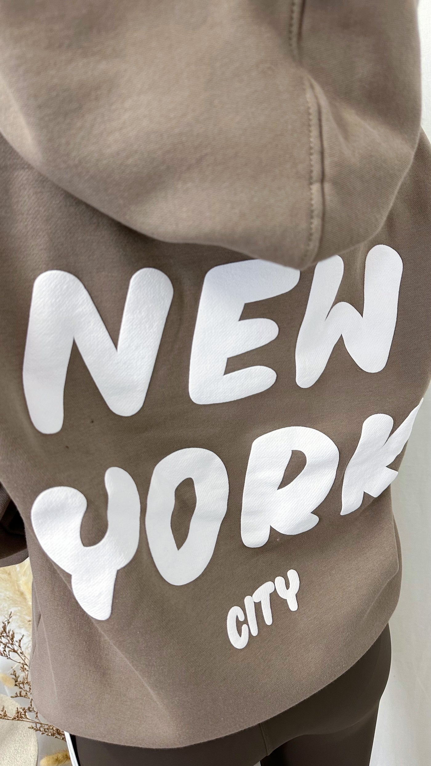 New York Bubble Hoodie - MUSHROOM