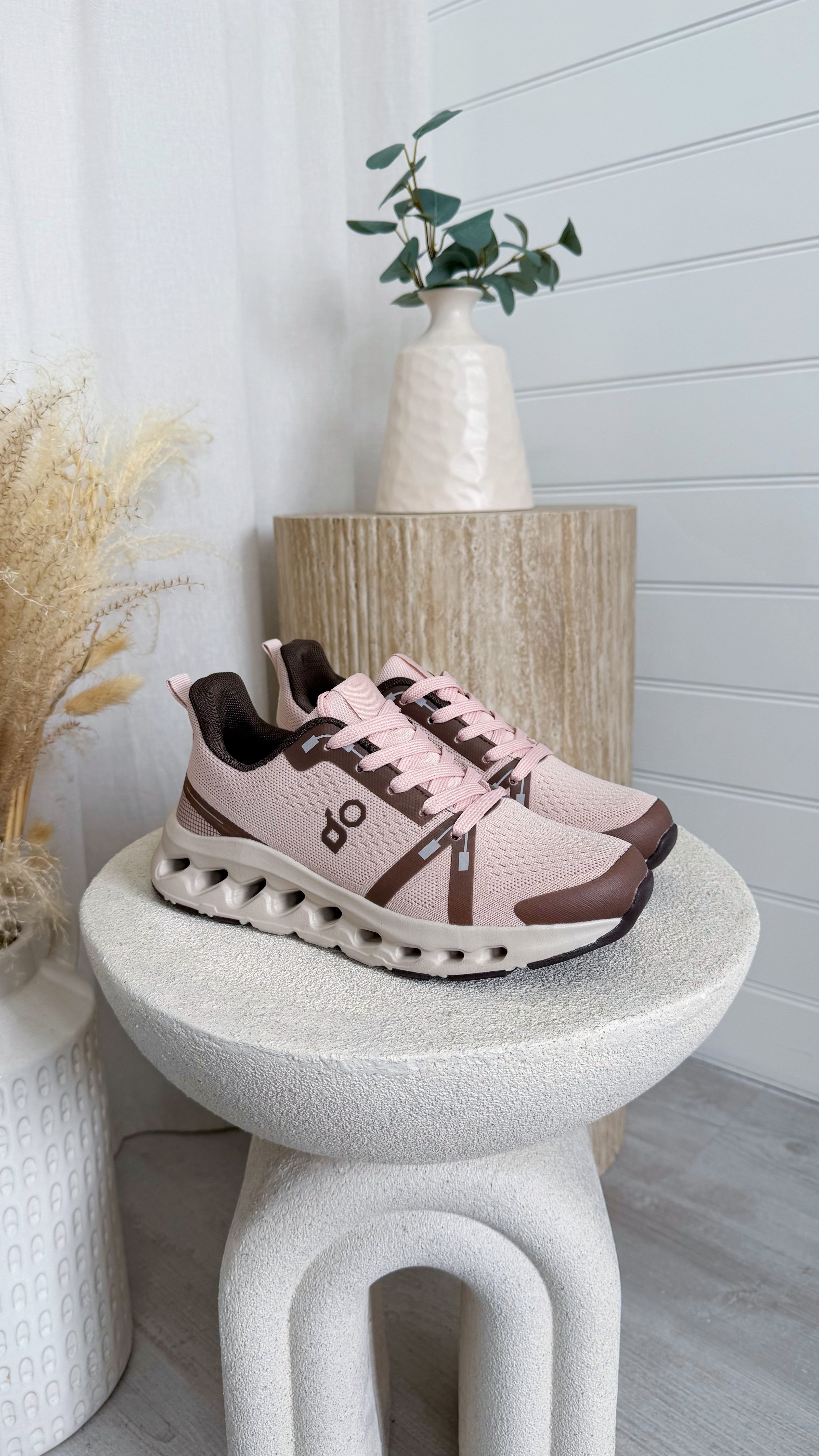 Foam Sole Running Trainers - PINK