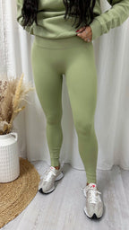 Body Sculpting Active Leggings - SAGE