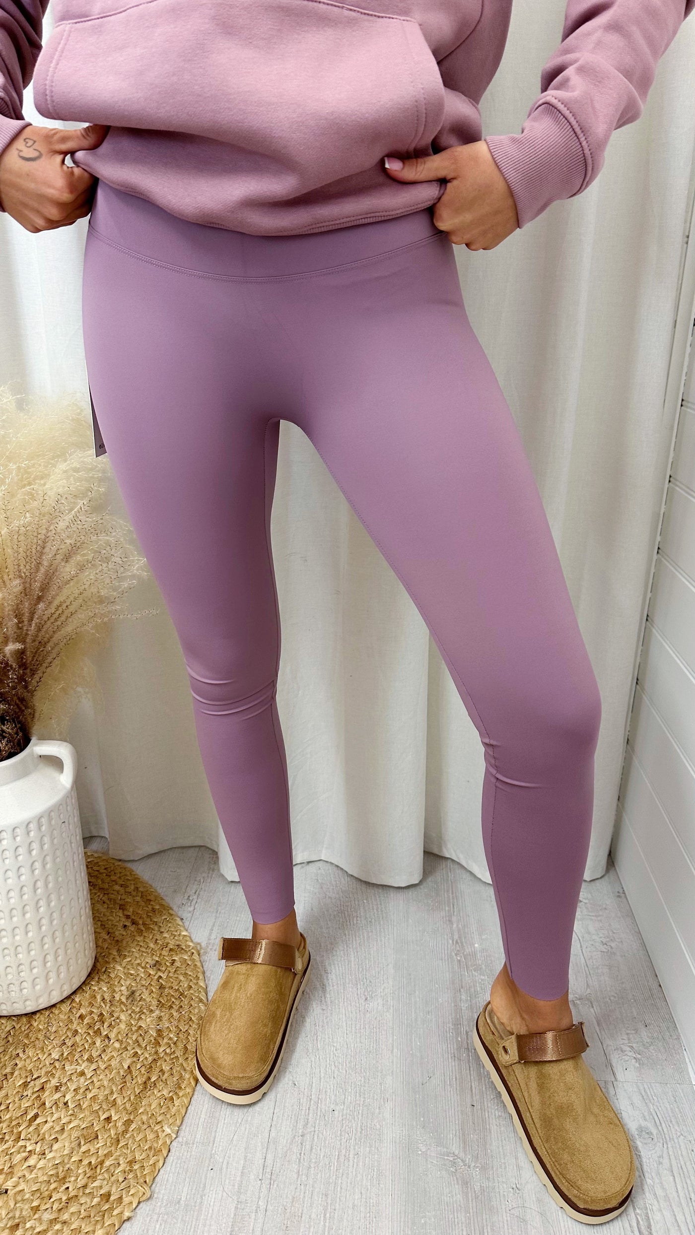 Body Sculpting Active Leggings - VIOLET