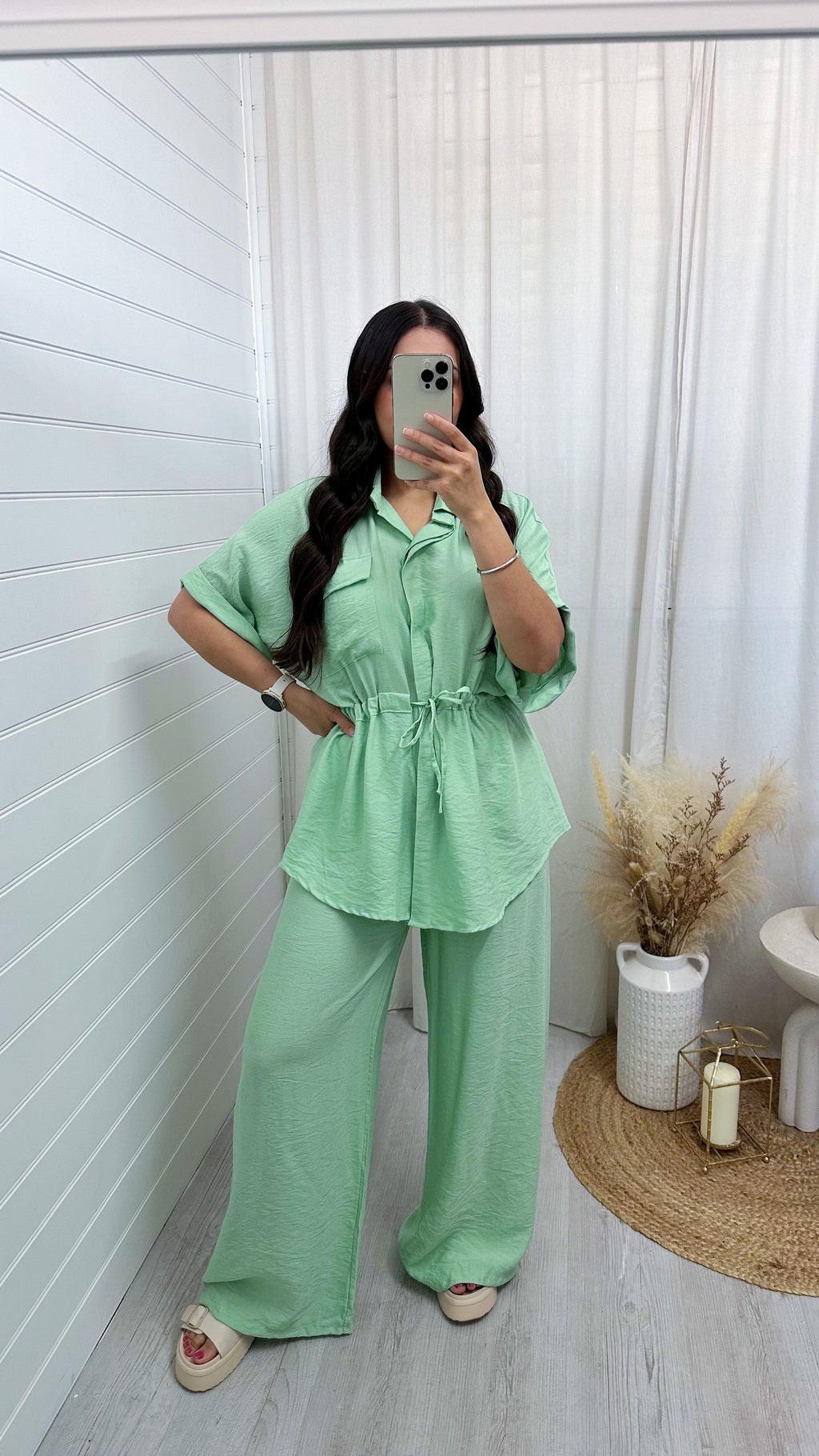 Shacket and Trousers Co-Ord - MINT