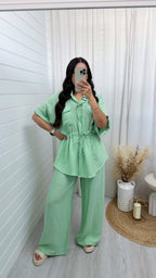 Shacket and Trousers Co-Ord - MINT