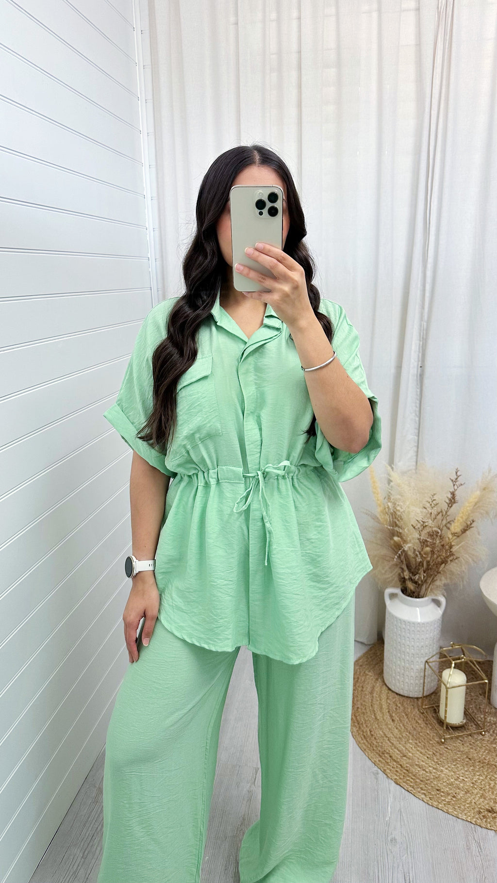 Shacket and Trousers Co-Ord - MINT