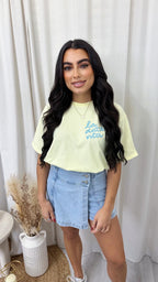 La Dolce Vita Graphic T-Shirt - LEMON