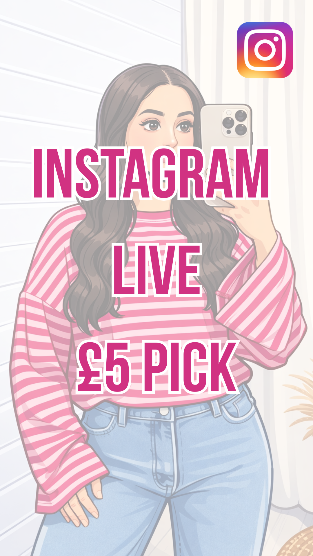 INSTAGRAM LIVE £5 PICK